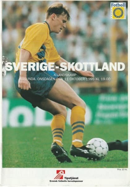 Sweden v Scotland 11-Oct-1995