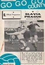 Stockport County v Slavia Prague  16-Dec-1968