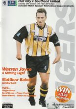 Hull City v Southend United 24-Oct-1998