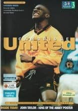 Cambridge United v Southend United 27-Feb-1999