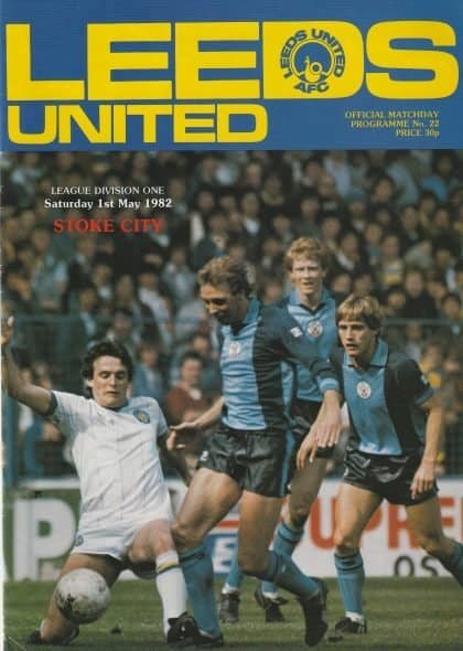 Leeds United v Stoke City 01-May-1982