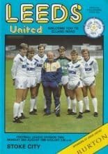 Leeds United v Stoke City 25-Aug-1986
