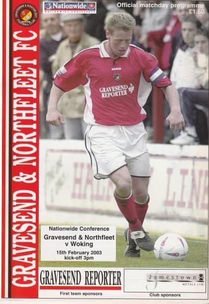 Gravesend & Northfleet v Woking  15-Feb-2003