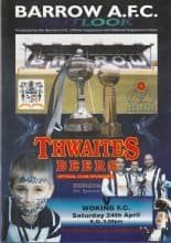 Barrow v Woking 24-Apr-1999
