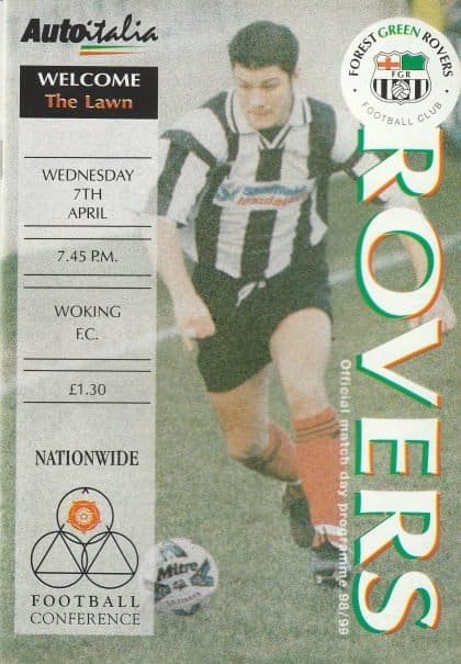 Forest Green Rovers v Woking 07-Apr-1999