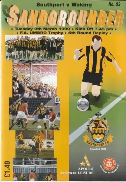 Southport v Woking  09-Mar-1999