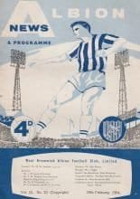 West Bromwich Albion v Wolverhampton Wanderers 29-Feb-1964