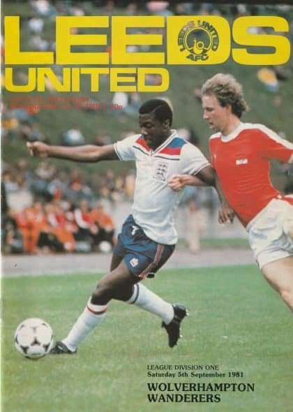 Leeds United v Wolverhampton Wanderers 05-Sep-1981