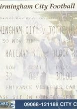 Birmingham City v Tottenham Hotspur 30-Nov-2002