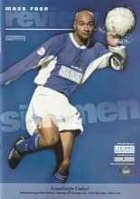 Macclesfield Town v Scunthorpe United  15-Nov-2003