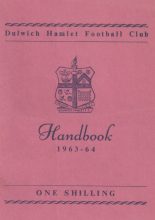 Dulwich Hamlet Official Handbook 1963-64