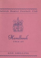 Dulwich Hamlet Official Handbook 1964-65