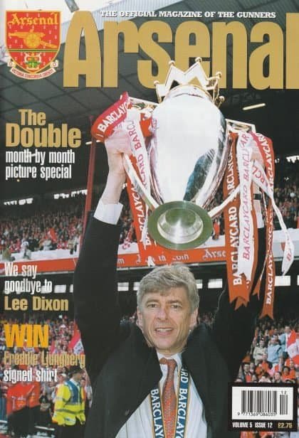 Arsenal Official Magazine vol 5 no 12