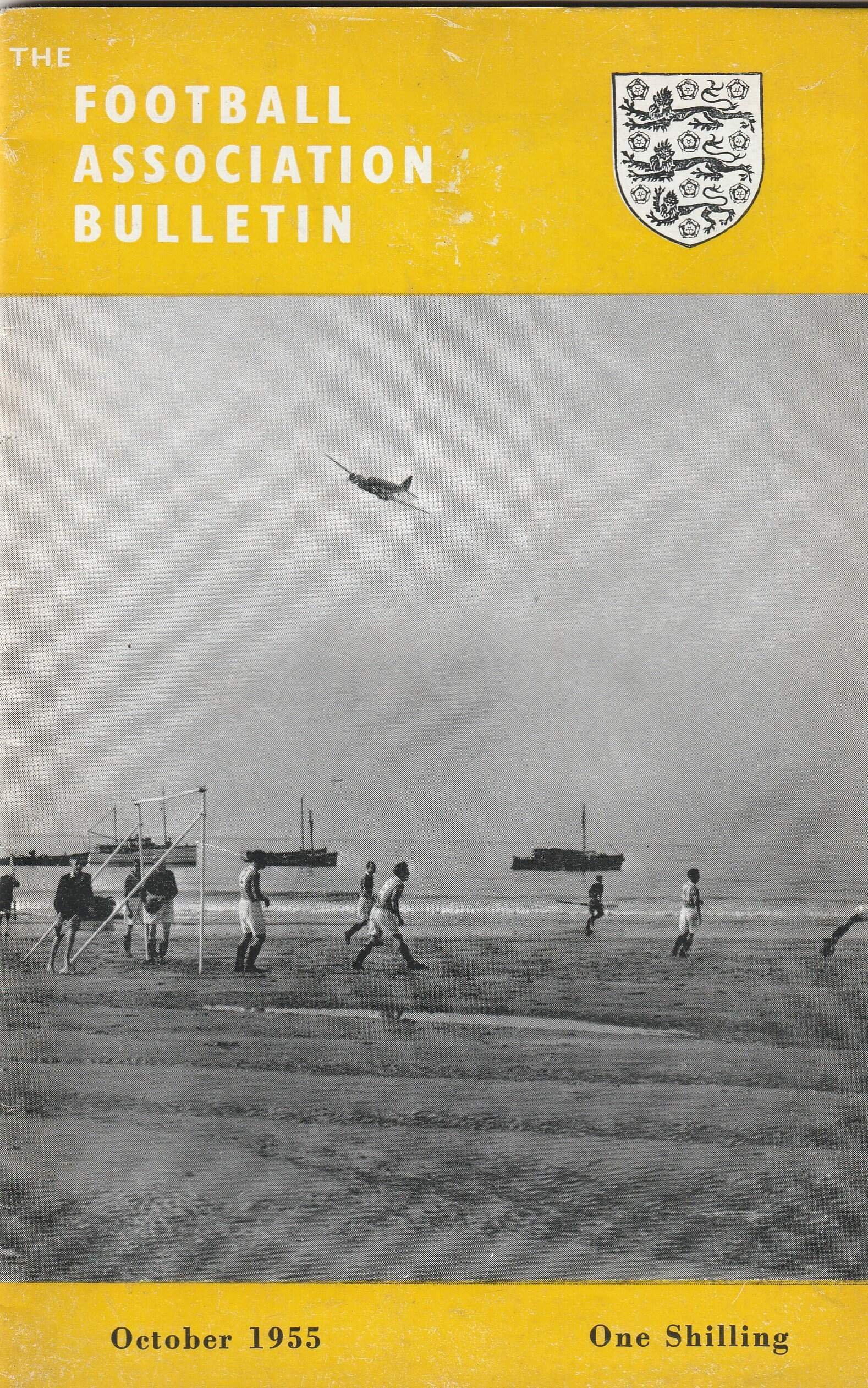 Football Association Bulletin  v5n3  1955