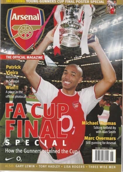 Arsenal Official Magazine vol 1 no 11