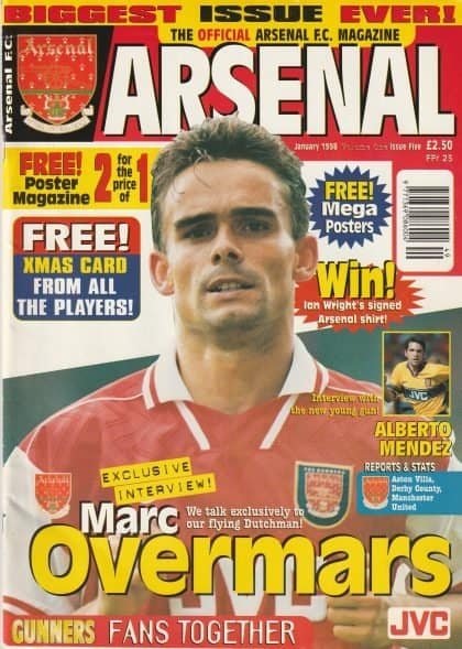 Arsenal Official Magazine vol 1 no 5