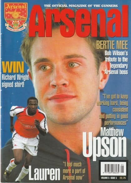 Arsenal Official Magazine vol 5 no 5