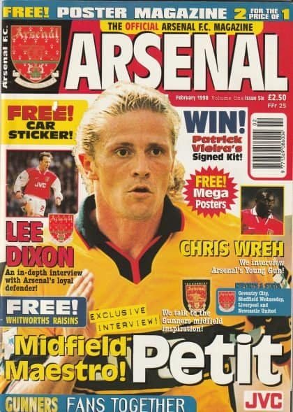 Arsenal Official Magazine vol 1 no 6