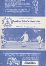 Southend United v Crewe Alexandra  17-Mar-1967