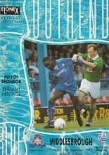 Southend United v Middlesbrough 11-Sep-1993