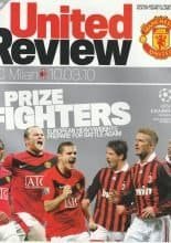 Manchester United v AC Milan 10-Mar-2010