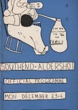 Southend United v Aldershot 23-Dec-1974