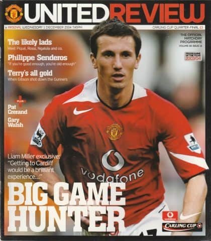 Manchester United v Arsenal 01-Dec-2004