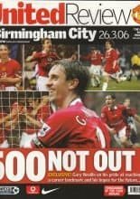 Manchester United v Birmingham City 26-Mar-2006