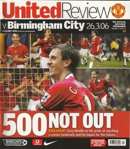 Manchester United v Birmingham City 26-Mar-2006