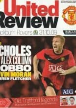 Manchester United v Blackburn Rovers 31-Oct-2009