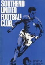 Southend United v Bradford Park Avenue 14-Apr-1969