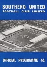 Southend United v Bristol City 18-Sep-1961