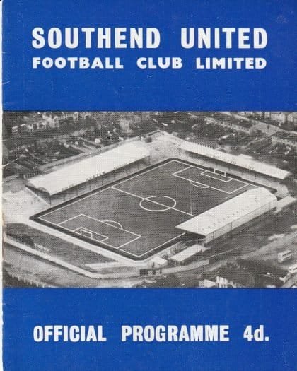 Southend United v Bristol City 18-Sep-1961