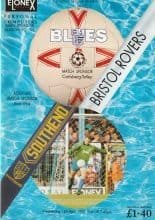 Southend United v Bristol Rovers 14-Apr-1993