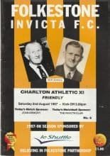 Folkestone Invicta v Charlton Athletic XI 02-Aug-1997
