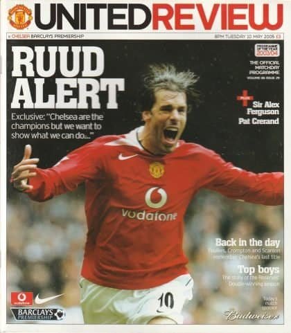 Manchester United v Chelsea 10-May-2005