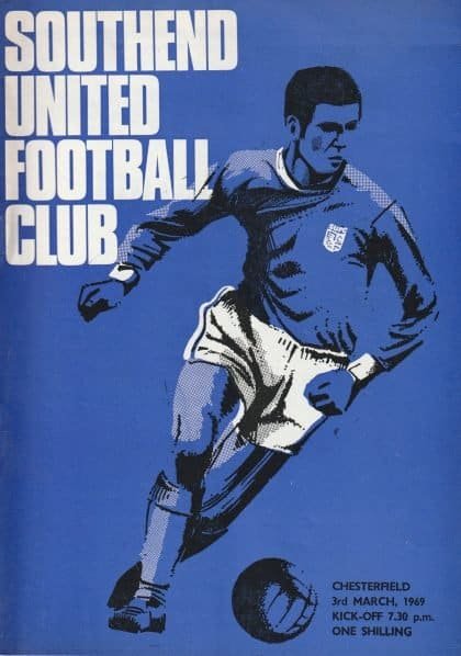 Southend United v Chesterfield   03-Mar-1969