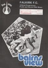 Falkirk v Cowdenbeath 02-Feb-1980