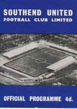 Southend United v Crystal Palace 20-May-1963