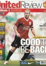 Manchester United v Fulham 20-Aug-2006