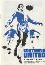 Southend United v Grimsby Town   17-Sep-1971