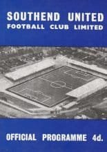 Southend United v Grimsby Town 23-Dec-1961