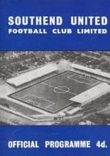 Southend United v Hull City 14-Apr-1962