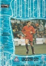 Southend United v Leicester City   05-Dec-1993