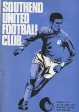 Southend United v Lincoln City  07-Oct-1968