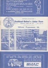 Southend United v Luton Town  24-Apr-1967