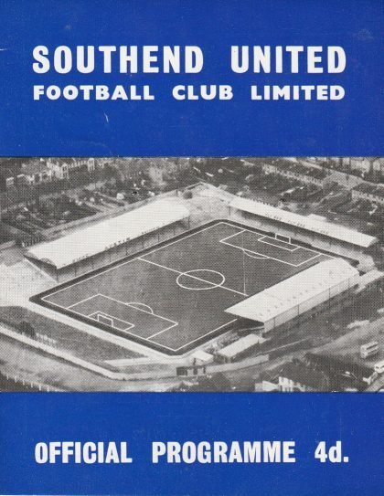 Southend United v Northampton Town 08-Dec-1962