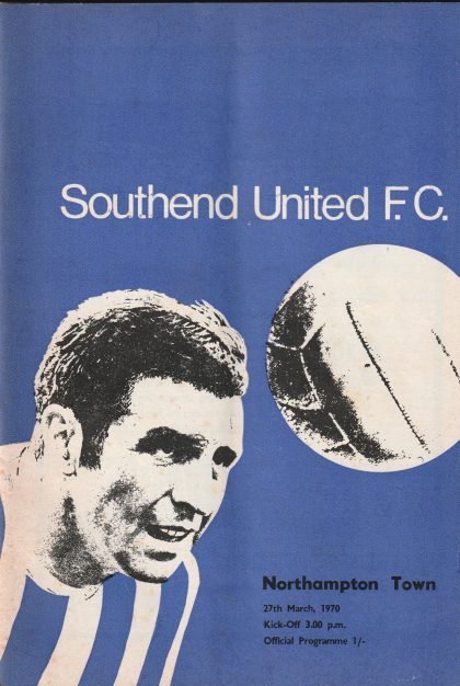Southend United v Northampton Town 27-Mar-1970