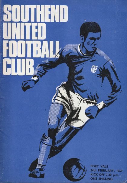 Southend United v Port Vale 24-Feb-1969