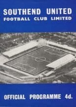 Southend United v Queens Park Rangers 29-Sep-1962